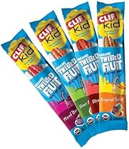 Clif Kid Twisted Fruit Ropes Variety Pack Of Strawberry, Tropical Twist, Sour Apple, And Mixed Berry, 0.7-Ounce Wrappers (Pack of 24)
