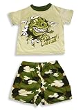 Dream Xtreme - Boys Shorty Pajamas, Olive