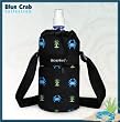 BLUE CRABS Water Bottle Holder Blue Crab Sport Bottles - GIFT IDEA for Fitness Golf Golfers Soccer Workout Gifts and Gift Ideas For Him Her Athletes Man Men, Women, Ladies Alumni Runners Joggers