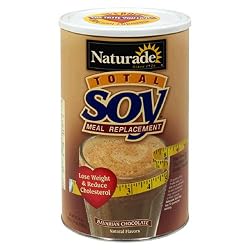 Naturade Total Soy Original Powder Meal Replacement, Bavarian Chocolate. , 37.14 oz