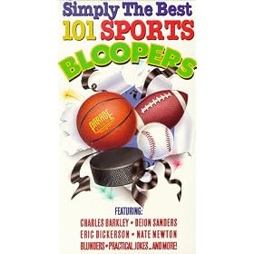 Simply the Best : 101 Sports Bloopers [VHS]