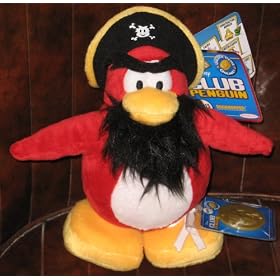 Disney Club Penguin Limited Edition 6.5 Inch Plush Series 1 Rockhopper by Club Penguin