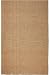 Solid Jute Rug 3'x6' Runner Dark Natural