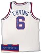 Julius Dr. J Erving Signed Authentic Philadelphia 76Ers White Jersey - Authentic Autographed