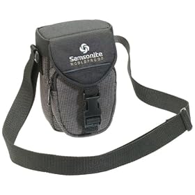 Samsonite Worldproof 1.2 Khaki Black Compact Camera Pouch with Pocket by Samsonite