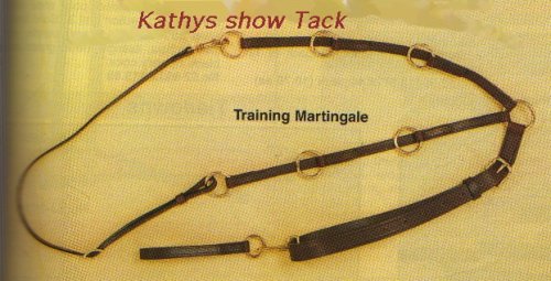 Leather Training Martingale