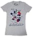 Disney Mickey Minnie Christmas Under Mistletoe Juniors T-shirt