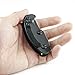 VERY100 Aluminum Key Holder Clip Folder Multi-use EDC Pocket Tool (Black)