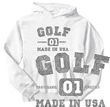 Sweatshirt White  Made In Usa Golf  Sports