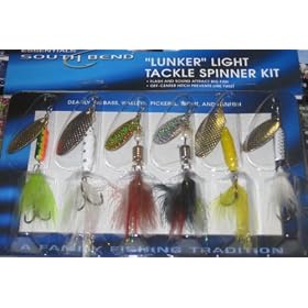 12 LUNKER Inline Spinners baits Fishing lures NIP