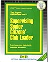 Supervising Senior Citizens Club Leader (Career Examination Series C-2829)
