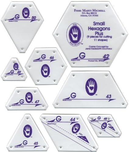 MartiMitchell Small Hexagon Shapes Set G