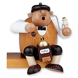 Zoom Produkt-Bild: Kaffeesachse | Christmas Smoker coffee-boy, sitting