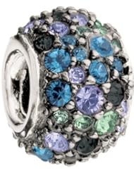 Chamilia Kaleidoscope Mixed & Black Swarovski Bead