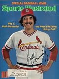 Keith Hernandez Autographed/Hand Signed Sports Illustrated - April 7, 1980