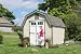 10 x 20 Greenfield Colonial Garden Shed Panelized Kit