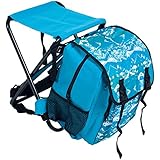 Stalwart Folding Stool and Backpack Combo