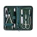 Royce Leather Women's Manicure Kit (Red)