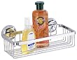 WENKO 18228100 Wandkorb Arpino Magic-Loc - Befestigen ohne Bohren, Edelstahl gl�nzend, rostfrei, 24 x 6 x 15 cm