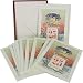 2 Birds December 25 Cavallini Glitter Greetings Boxed Set of 10 Holiday Cards with Envelopes