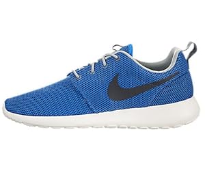 Nike Mens Rosherun Running Shoes, Blue, 8.5 M Us