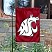 Washington State Cougars Garden Flag Yard Banner