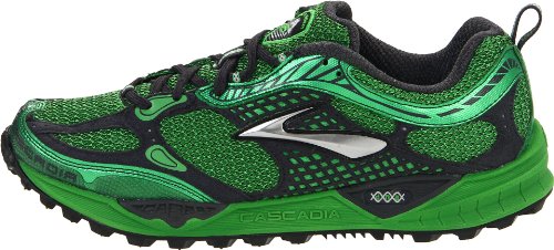 Brooks Men's Cascadia 6 M Spdgrn/Anthracite/Silver Trainer 1100911D321 9.5 UK, 10.5 US