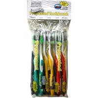 Dr. Collins Prepasted Disposable Toothbrush, Mint Flavor, 12 Brushes (Pack of 2)
