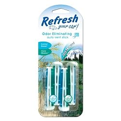 Refresh Your Car Dual Scent Vent Sticks -Alpine Meadow / Summer Breeze