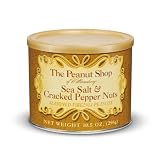 The Peanut Shop of Williamsburg Sea Salt and Pepper Peanuts, 10.5-Ounce Tin by The Peanut Shop of Williamsburg Sale