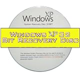 Windows XP System Recovery disk Live Boot CD 32 bit DVD. (disc works with Home Basic, Home Premium, Business, and Ultimate)