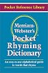 Merriam-Webster's Pocket Rhyming Dictionary (Pocket reference library)