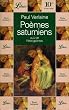 Poems Saturniens (World Classics)