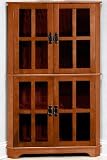 Craftsman 36w Corner Cabinet With Glass Doors