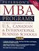 MBA Programs 1997, 2nd ed, Guide to (2nd ed)