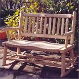 Old Adirondack 27 Tupper Lake Rocker Settee
