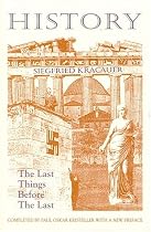 History: The Last Things Before the Last