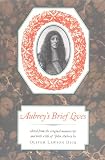 Aubrey's Brief Lives