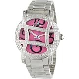 Just Bling Womens JB-6214-E Serena Silver Pink