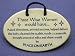 POTTERY WALL PLAQUE WITH SAYING WISE WOMEN 4X6 INCH OVAL