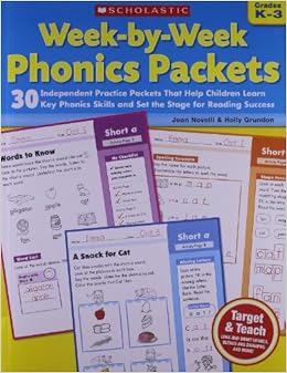 mazon.com: Week-by-Week Phonics Packets: