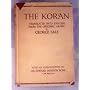 Koran Or, Alkoran of Mohammed the Bible of the Eas by George Sale