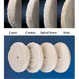 Buff Wheel Set of 4 Six Inch Buffs -Buffing & Polishing