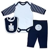 Best Price Rene Rofe Baby-boys Newborn Playtime Set, Navy/Stripe, Small