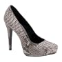 ALDO Atlanticcity - Clearance Heels Women's Shoes - Bone Suede - 7