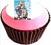 YAMAHA VALENTINO ROSSI 12 x 38mm (1.5 Inch)Cake Toppers Edible wafer paper 3034