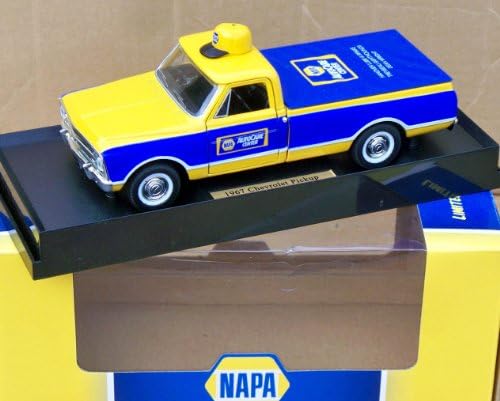 Liberty SpecCast NAPA Auto Dealer 1967 Chevy Pickup Truck Hanover Lube & Brake Bank in 1:25 Scale