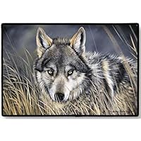 WOLF DOORMAT Art by Pollyanna Pickering Fiddler's Elbow