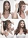 Jessica Simpson HairDo 23 Inch Clip-In Wavy Extension, R6/30H Chocolate Copper