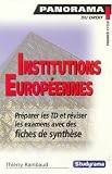 Revue Jeunes Editions  / Institutions européennes et principes généraux de droit européen